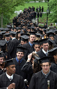 Click to Enter 'Commencement 2003' Section